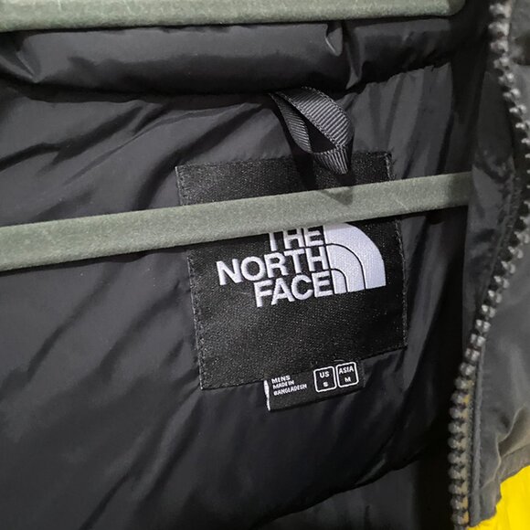 The North Face Yellow & Black Puffer Jacket - Picture 7 of 11